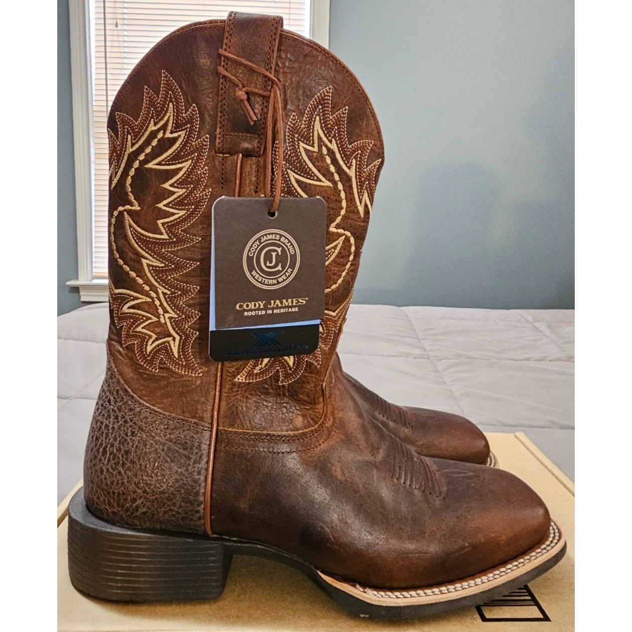 Cody James (Men's 10 D) Xero Gravity Unit Outsole Western Performance Boots — image 2 of 8